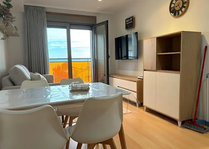 Desconectaengalicia Castelao, Vistas Al Mar Lejlighed Sanxenxo